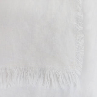 LBD EXCLUSIVE  |  FRENCH LINEN THROW  |  180X140CM  |  CASPER WHITE