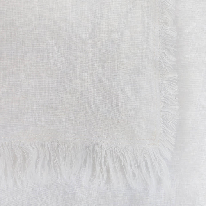 LBD EXCLUSIVE  |  FRENCH LINEN THROW  |  180X140CM  |  CASPER WHITE
