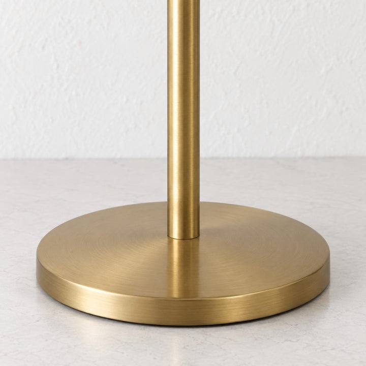 FONTAINES RECHARGEABLE INDOOR/OUTDOOR LED LANTERN  |  ANTIQUE BRASS