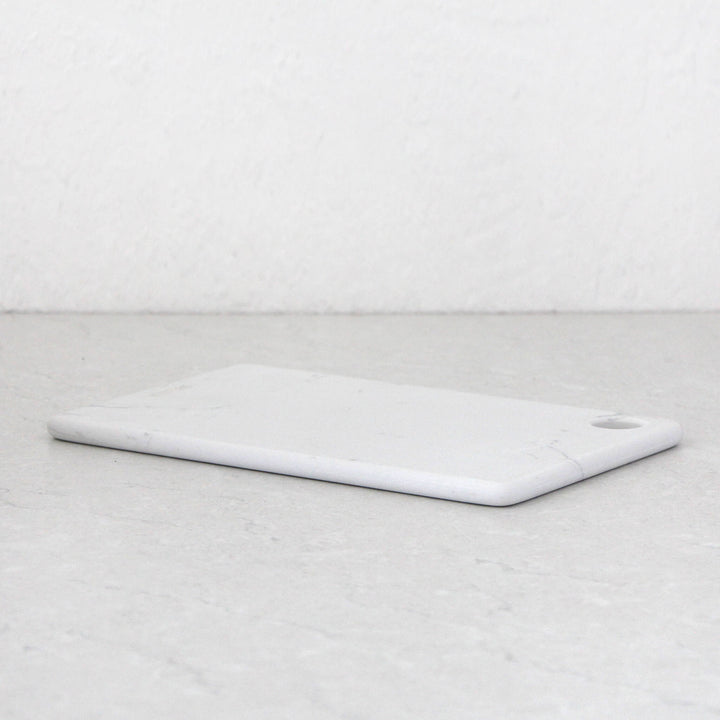 RECTANGLE GRAZING BOARD  |  WHITE MARBLE