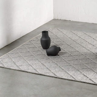 HAND TUFTED RUNNERS + RUGS  |  FRANCE SILVER