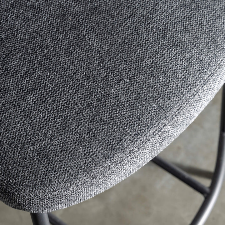 HAWLEY BAR CHAIR  |  GRANITE SHADOW WEAVE