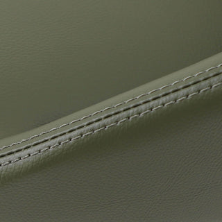 HAWLEY BAR CHAIR  |  MEDITERRANEAN DEEP OLIVE VEGAN LEATHER