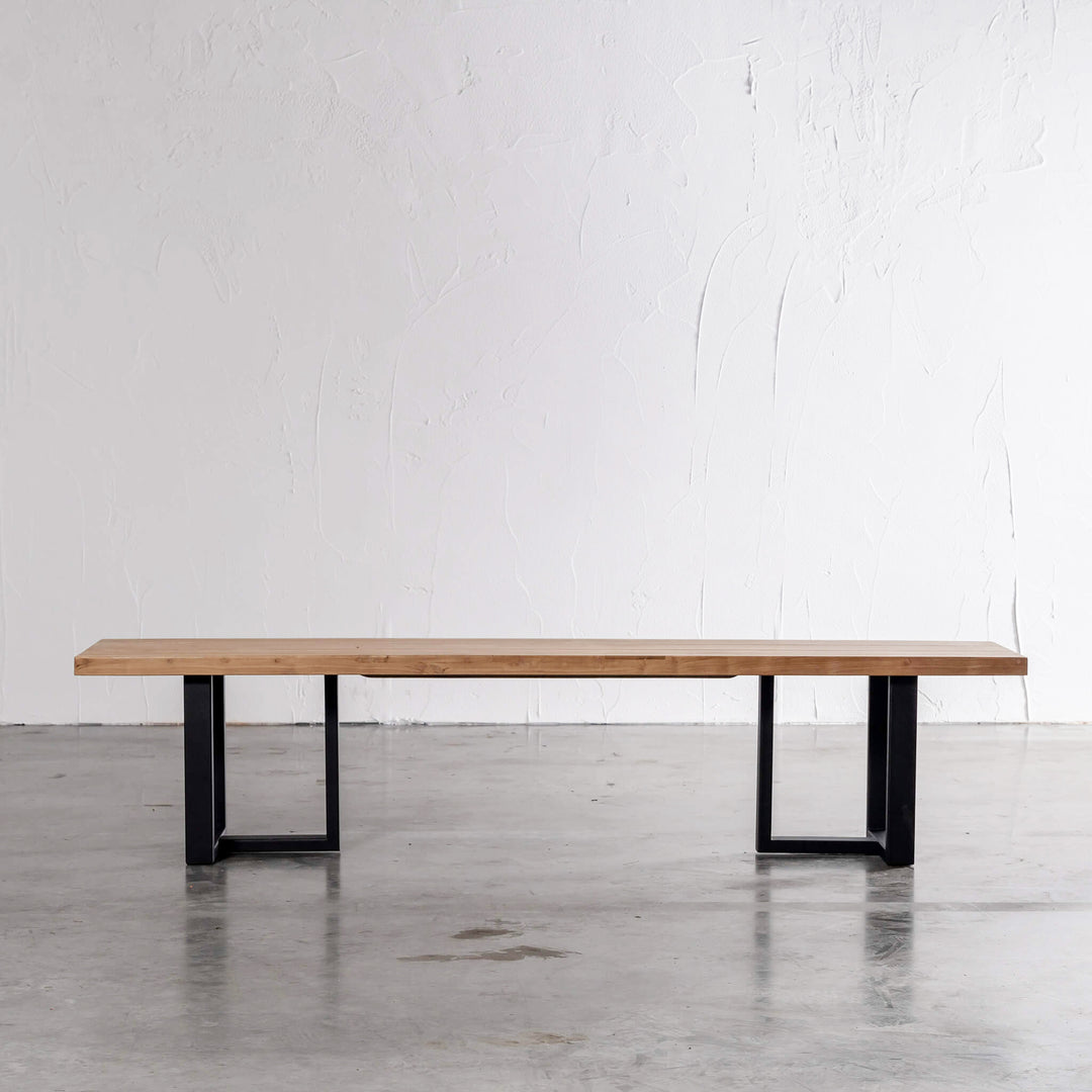 HALMSTAD OUTDOOR TEAK BENCH SEAT | 200CM