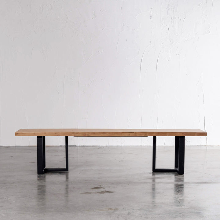 HALMSTAD INDOOR TEAK BENCH SEAT | 240CM