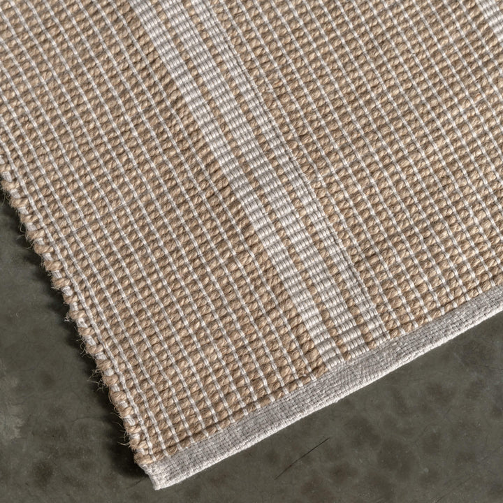 HAYMAN JUTE RUNNERS  |  NATURAL + OATMEAL STRIPE