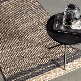 HAYMAN JUTE RUGS  |  NATURAL + BALTIC STONE
