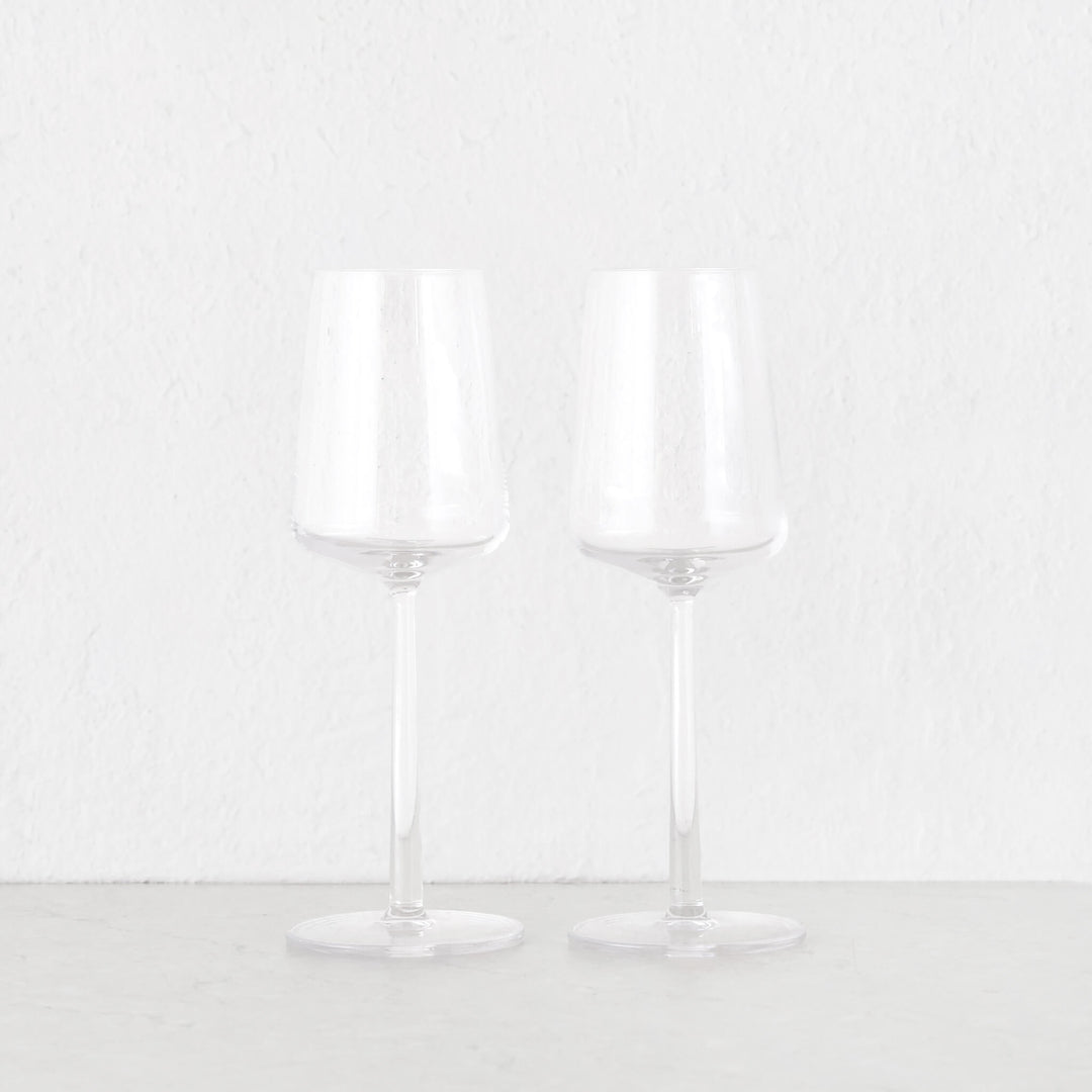 IITTALA  |  ESSENCE WHITE WINE GLASSES  |  SET OF 2