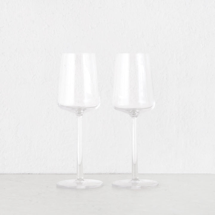 IITTALA  |  ESSENCE WHITE WINE GLASSES  |  SET OF 2