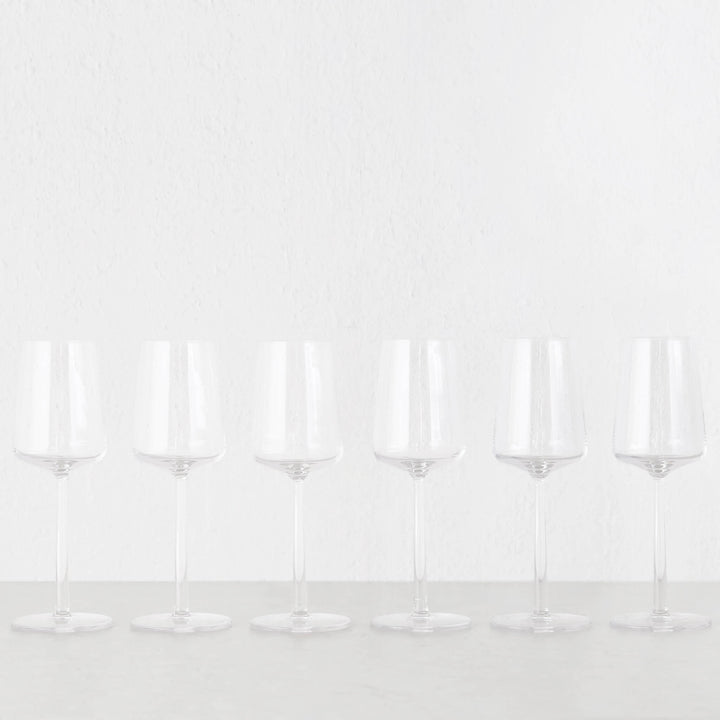 IITTALA  |  ESSENCE WHITE WINE GLASSES BUNDLE  |  SET OF 6