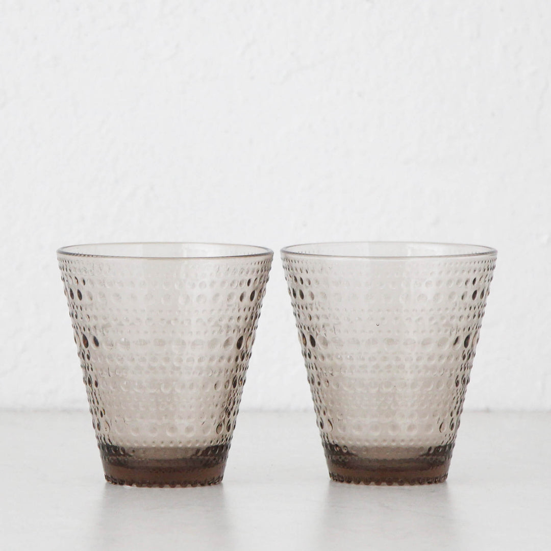 IITTALA | KASTEHELMI TUMBLER GLASS LINEN | SET OF 2