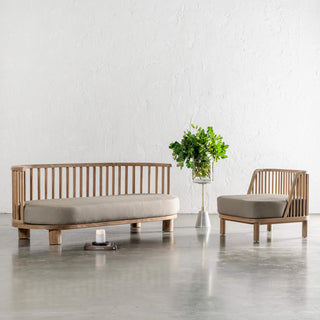 JASPER JORI SOFA + ULU CHAIR | BEIGE