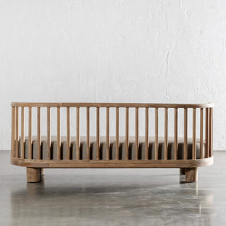 JASPER JORI SPINDLE TIMBER INDOOR/OUTDOOR SOFA  |  BEIGE