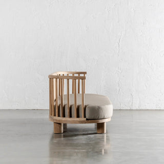 JASPER JORI SPINDLE TIMBER INDOOR/OUTDOOR SOFA  |  BEIGE