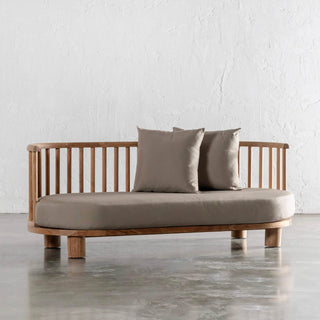 JASPER JORI SPINDLE TIMBER INDOOR/OUTDOOR SOFA  |  BEIGE