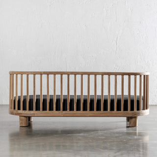 JASPER JORI SPINDLE TIMBER INDOOR/OUTDOOR SOFA  |  BLACK