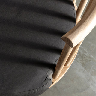 JASPER JORI SPINDLE TIMBER INDOOR/OUTDOOR SOFA  |  BLACK