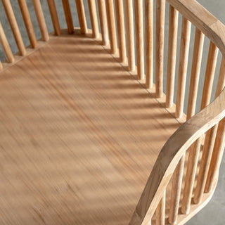 JASPER ULU SPINDLE SOFA CHAIR  |  BLACK