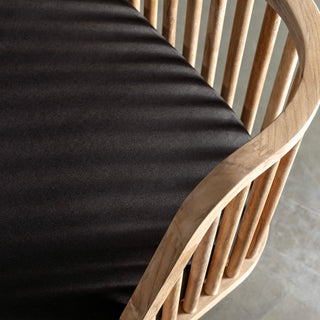 JASPER ULU SPINDLE SOFA CHAIR  |  BLACK