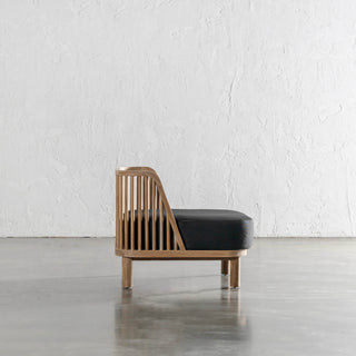 JASPER ULU SPINDLE SOFA CHAIR  |  BLACK