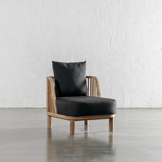 JASPER ULU SPINDLE SOFA CHAIR  |  BLACK
