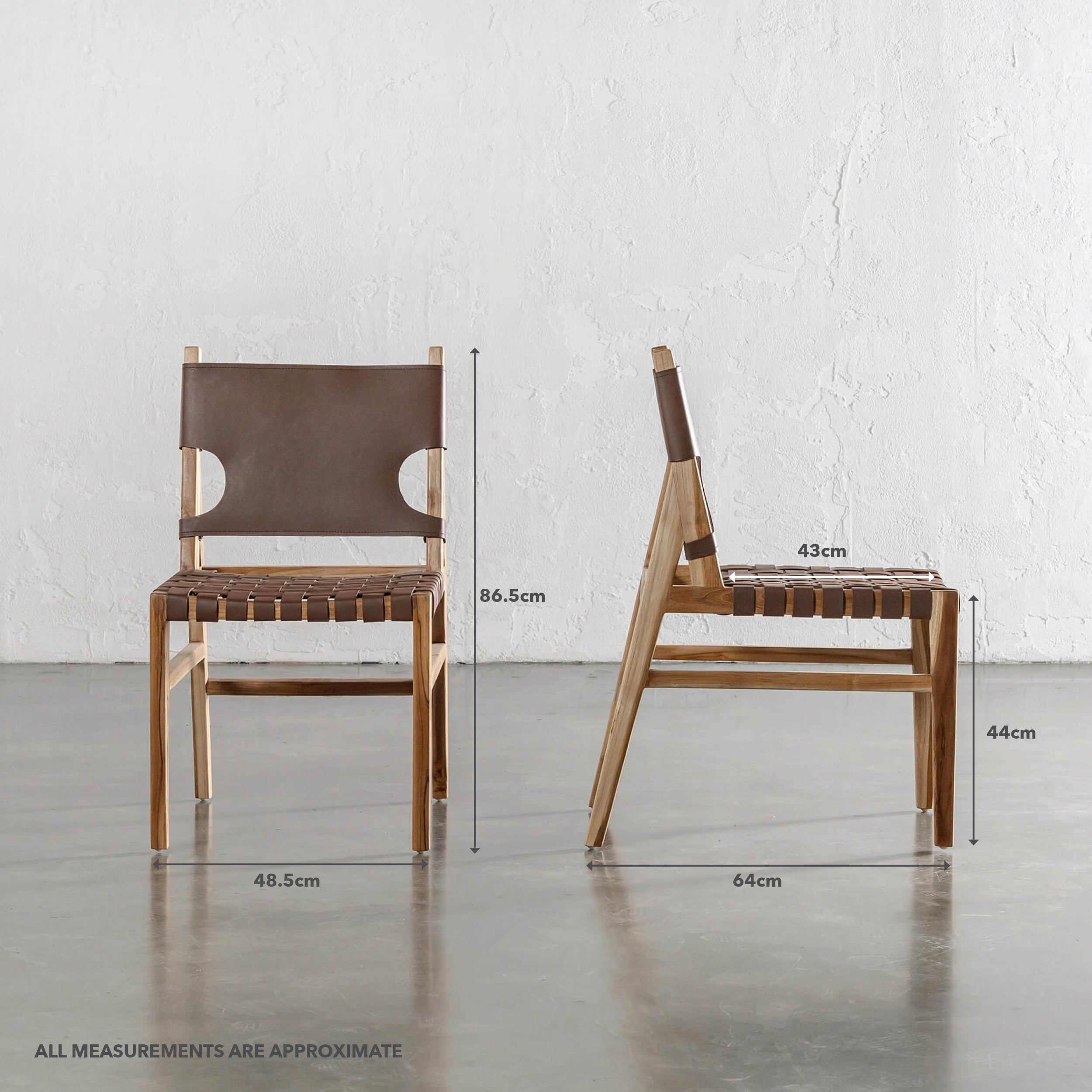 JENSEN LEATHER DINING CHAIR | COGNAC LEATHER – Living By Design