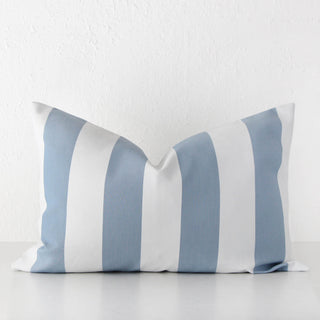 JOHAN AWNING STRIPE CUSHION | ICE BLUE | 40X60