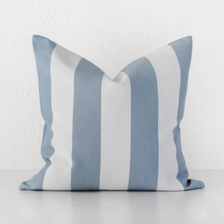 JOHAN AWNING STRIPE CUSHION | ICE BLUE | 60X60