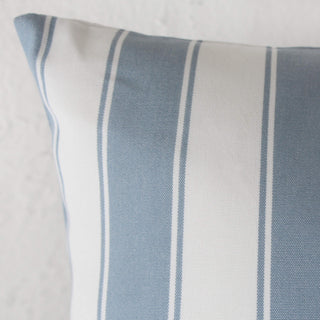 JOHAN RECENCY STRIPE CUSHION  |  ICE BLUE