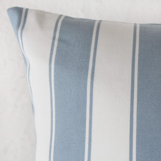 JOHAN REGENCY STRIPE CUSHION BUNDLE X2 | 40 x 60 | ICE BLUE | CLOSEUP