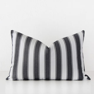 JOHAN REGENCY STRIPE CUSHION BUNDLE X2  |  40 x 60  |  BLACK