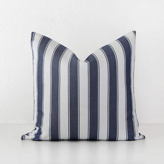 JOHAN REGENCY STRIPE CUSHION BUNDLE X2  |  50 x 50  |  DENIM