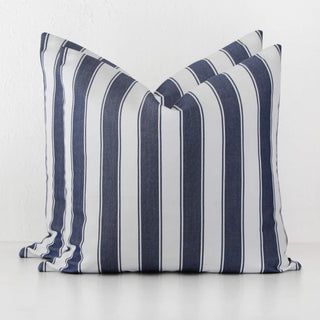 JOHAN REGENCY STRIPE CUSHION BUNDLE X2 |  60 X 60  |  DENIM