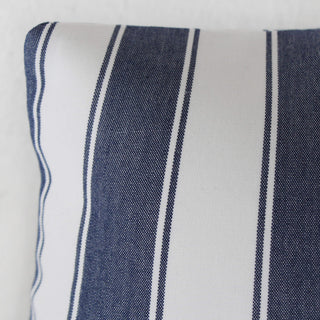 JOHAN REGENCY STRIPE CUSHION BUNDLE X2  |  50 x 50  |  DENIM