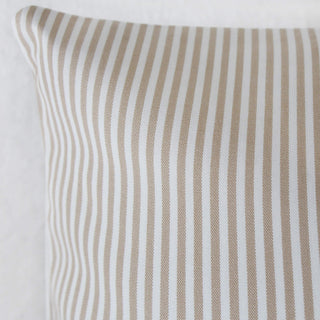 JOHAN TICKING STRIPE CUSHION BUNDLE X2  |  40 x 60  |  STONE