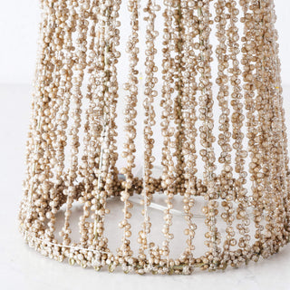 JULETREE SPARKLE  LED CONE CHRISTMAS TREE CLOSE UP |  CHAMPAGNE