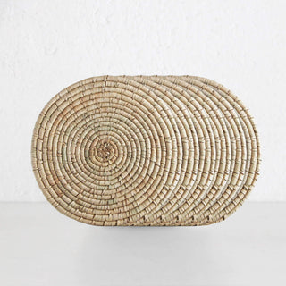 KOJO WOVEN ROUND PLACEMAT BUNDLE | SET OF 6