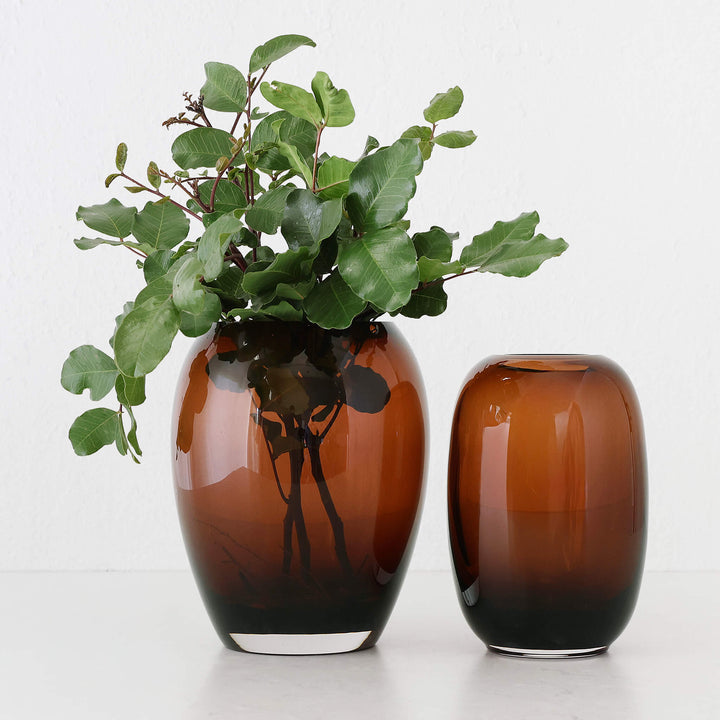 KONIN + COTT VASE BUNDLE  |  RUST CLAY GLASS