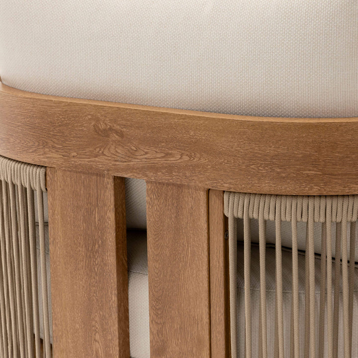 LAGO DI GARDA OUTDOOR 4 PIECE SETTING  |  BIRCH ASH ALUMINIUM FRAME