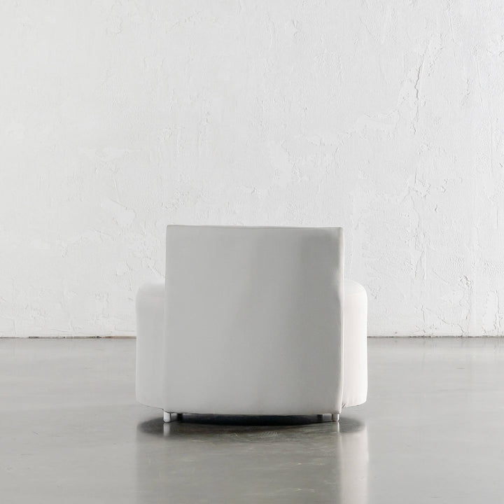 LAS COSTES OUTDOOR ARMCHAIR  |  LIMED GAUZE