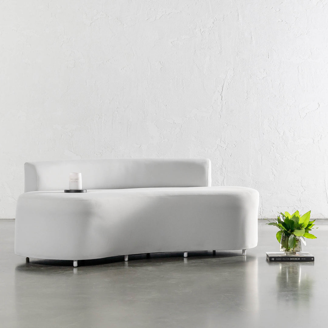 LAS COSTES OUTDOOR 2 SEATER SOFA  |  LIMED GAUZE