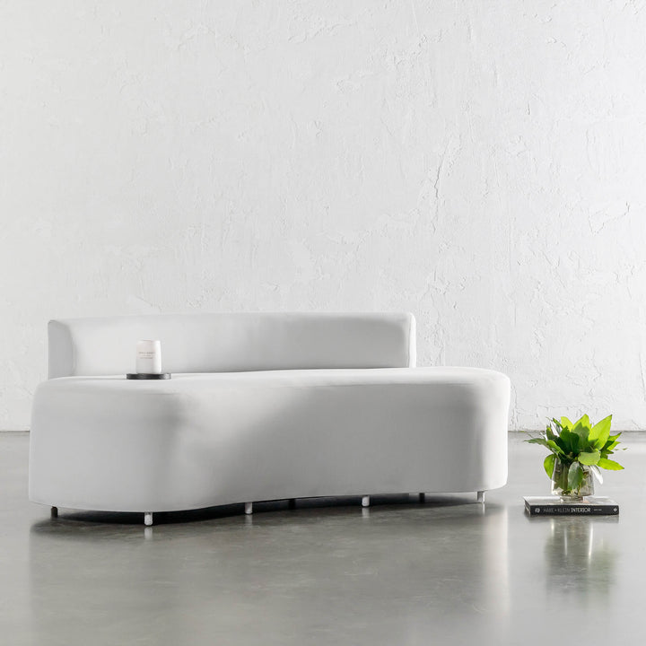 LAS COSTES OUTDOOR 2 SEATER SOFA  |  LIMED GAUZE