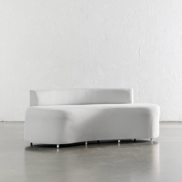 LAS COSTES OUTDOOR 2 SEATER SOFA  |  LIMED GAUZE