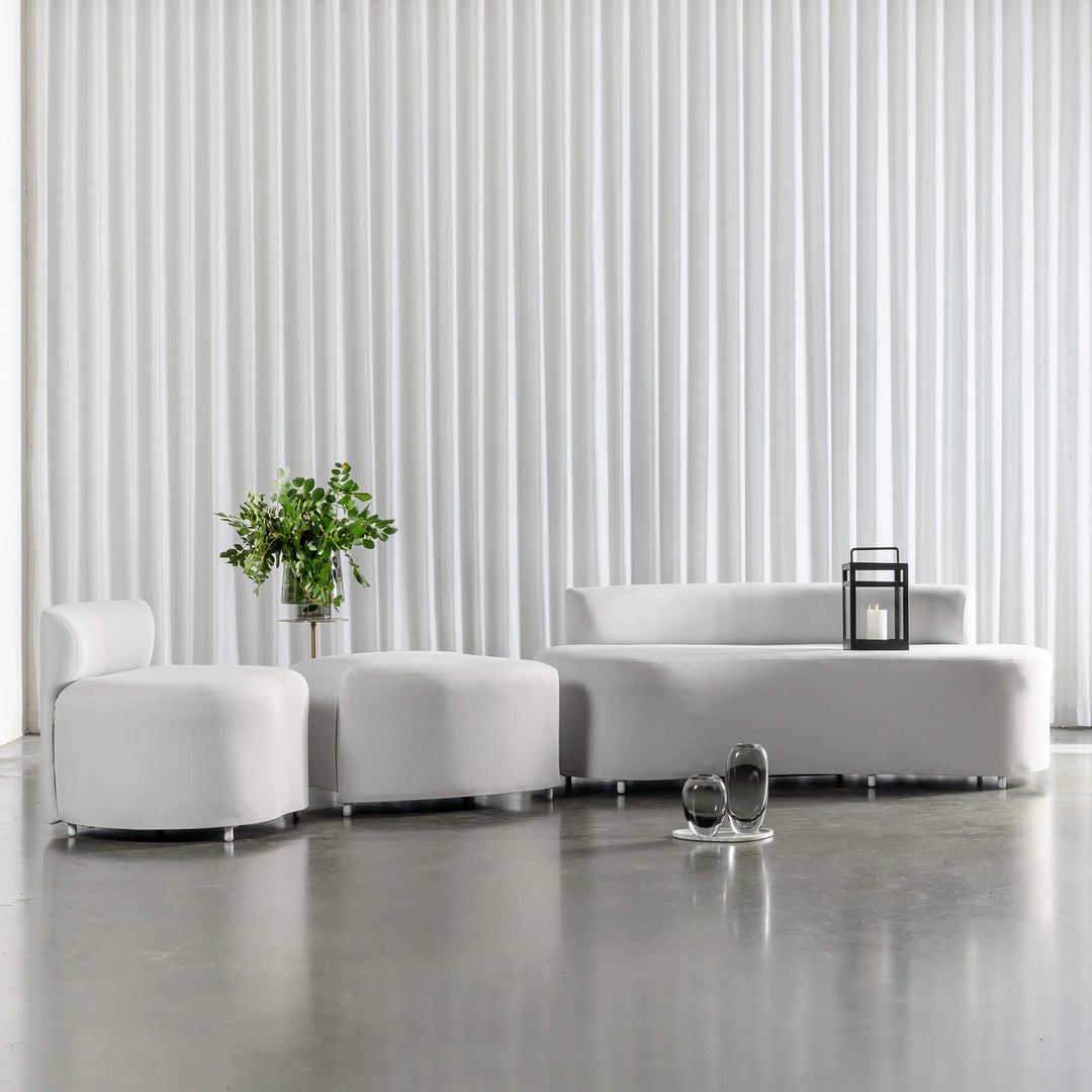 LAS COSTES OUTDOOR 3 PIECE LOUNGE BUNDLE  |  LIMED GAUZE