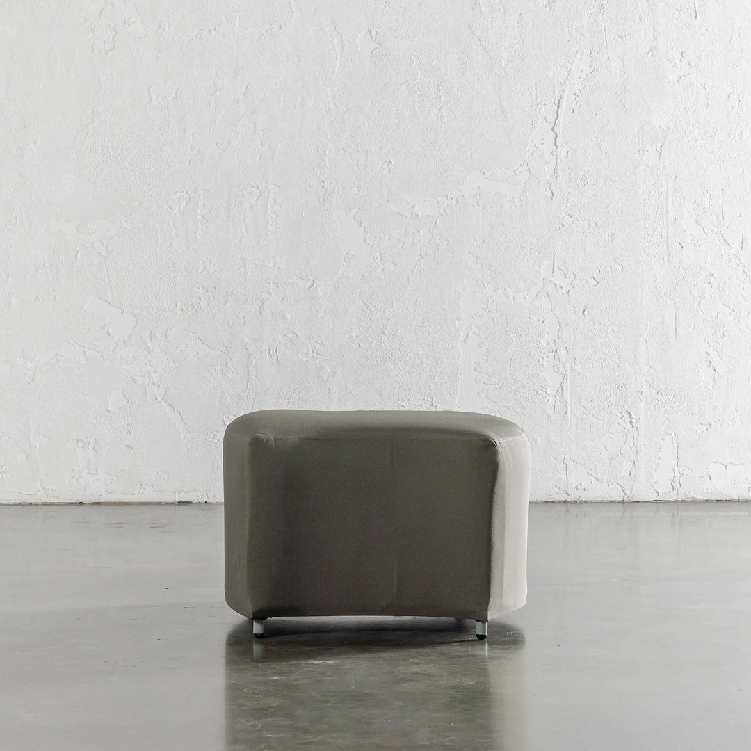 LAS COSTES OUTDOOR OTTOMAN  |  PORTLAND STONE