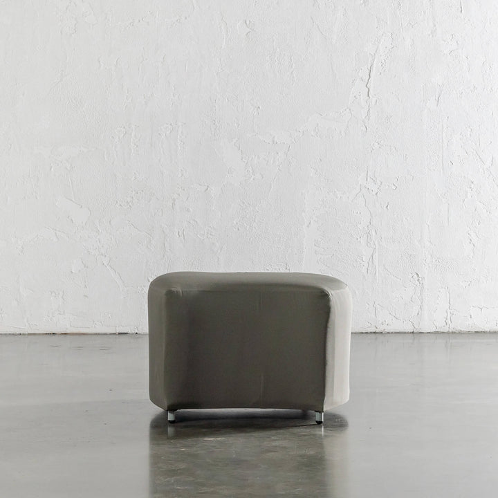 LAS COSTES OUTDOOR OTTOMAN  |  PORTLAND STONE