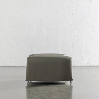 LAS COSTES OUTDOOR OTTOMAN  |  PORTLAND STONE