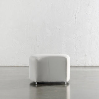 LAS COSTES OUTDOOR OTTOMAN  |  LIMED GAUZE