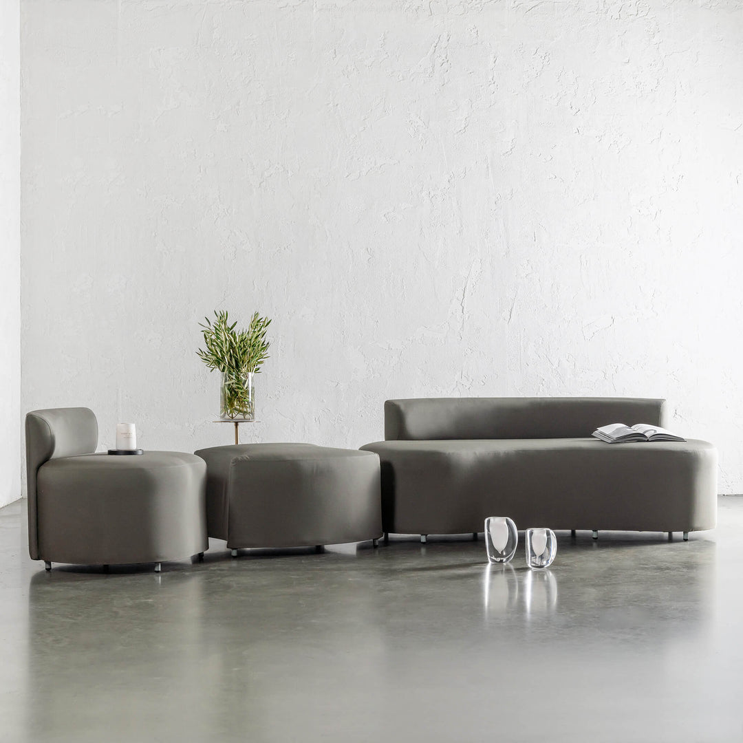 LAS COSTES OUTDOOR 3 PIECE LOUNGE BUNDLE  |  PORTLAND STONE