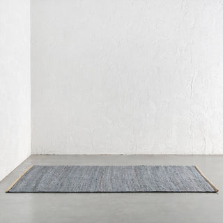 LATENZA JUTE RUNNERS + RUGS  |  BLUE